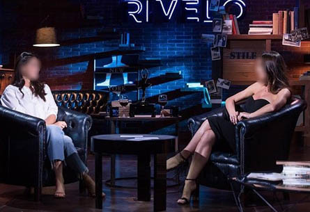 Set Byron Blue per 'Rivelo' su RealTime Tv - Inverno 2020