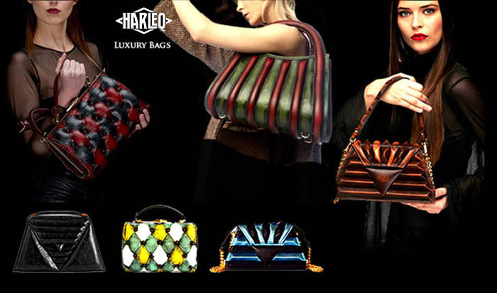 Nuova Collezione Borse 'Harleq' Made in Italy su Elle e Harper's Bazaar